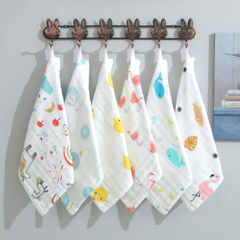 Baby Towel Cotton 6 layers Gauze Newborn Infant Cartoon Face Towel Hand Bathing Bibs Handkerchief Children Baby Towel
Baby Towel Cotton 6 layers Gauze Newborn Infant Cartoon Face Towel Hand Bathing Bibs Handkerchief Children Baby Towel