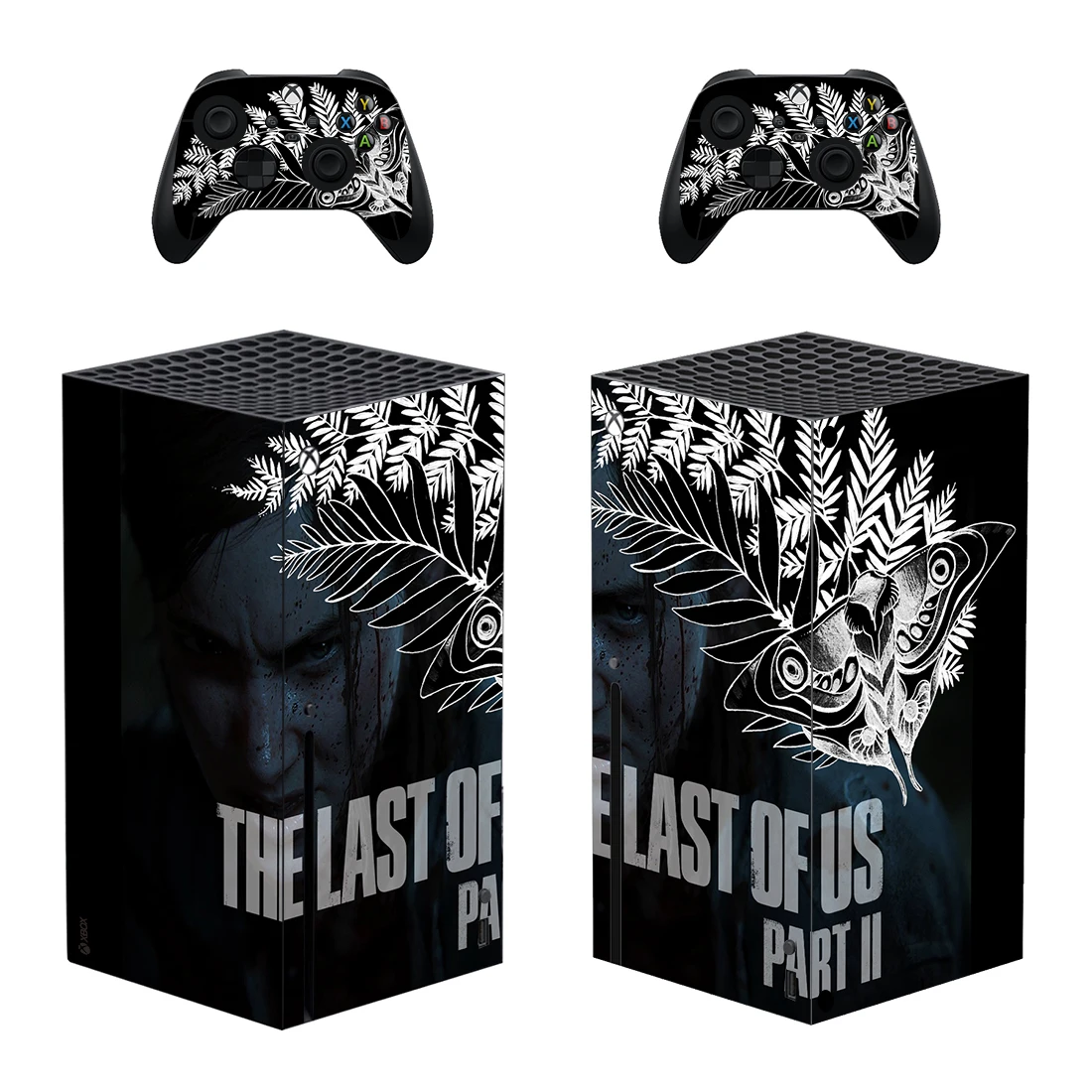 GAMEGENIXX For Xbox Series X Console and 2 Controllers Skin Sticker Cool Design Protective Decal Removable Cover | Электроника