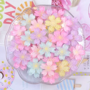 10Pcs Resin Cherry Blossoms Glitter Flat Back Cabochons Embellishments Charms Jewelry Making Phone Case Decoration Accessories
10Pcs Resin Cherry Blossoms Glitter Flat Back Cabochons Embellishments Charms Jewelry Making Phone Case Decoration Accessories