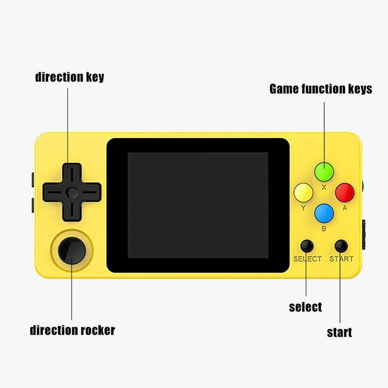 Ldk 2.6 Inch Game Console Open Source System Mini Handheld Build-In 3000 Games Retro Game Mini Family Tv Video Console
Ldk 2.6 Inch Game Console Open Source System Mini Handheld Build-In 3000 Games Retro Game Mini Family Tv Video Console