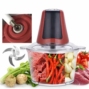 Powerful Meat Grinder Spice Garlic Vegetable Chopper Electric Automatic Mincing Machine Household Grinder Food Processor#y#GB40
Powerful Meat Grinder Spice Garlic Vegetable Chopper Electric Automatic Mincing Machine Household Grinder Food Processor#y#GB40