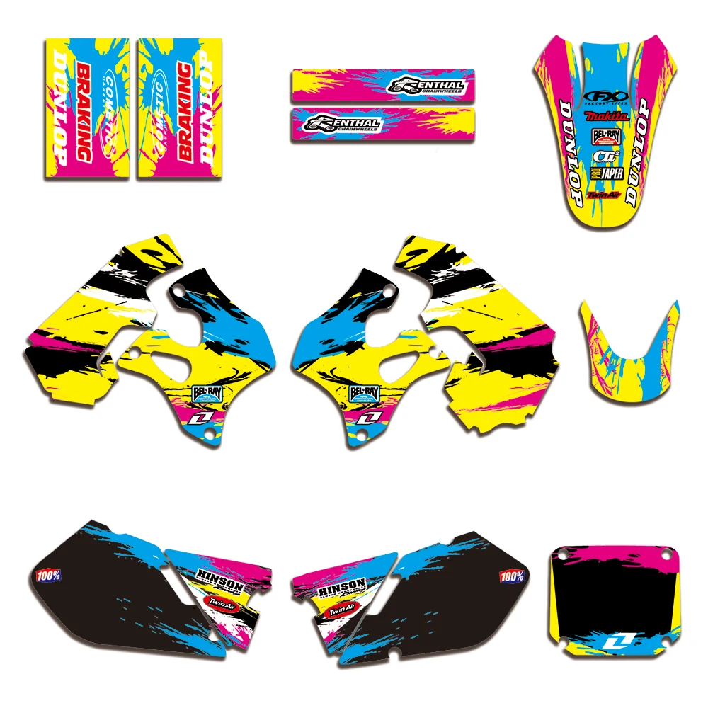 eam Graphic Decal Sticker Kit For Suzuki RM125 RM250 RM 125 250 1996 1997 1998 Motorcycle Accessories
eam Graphic Decal Sticker Kit For Suzuki RM125 RM250 RM 125 250 1996 1997 1998 Motorcycle Accessories