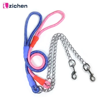 Dog Leash Nylon Durable Material Adjustable Reflective Leash Metal Stainless Steel Chain For Small Medium Large Pets Accessories
Dog Leash Nylon Durable Material Adjustable Reflective Leash Metal Stainless Steel Chain For Small Medium Large Pets Accessories