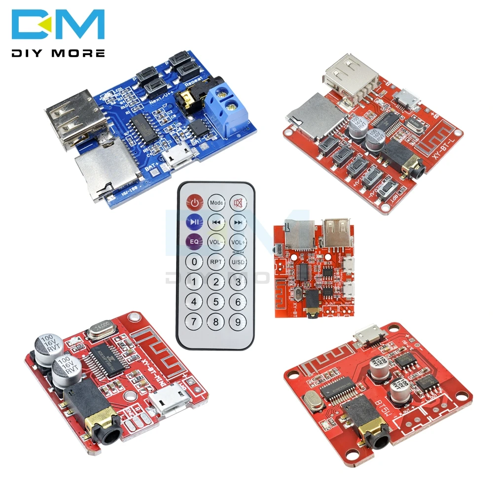 Mini MP3 Bluetooth 4.1 4.2 Lossless Decoder Stereo Output Board Car Speaker Amplifier Module Circuit Board Module 5V Micro USB
Mini MP3 Bluetooth 4.1 4.2 Lossless Decoder Stereo Output Board Car Speaker Amplifier Module Circuit Board Module 5V Micro USB