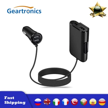 Car Quick Charger QC3.0 with 4 USB Interface Fast Charging Extension Cable for Mobile Phone Universal Car USB Fast Charger
Car Quick Charger QC3.0 with 4 USB Interface Fast Charging Extension Cable for Mobile Phone Universal Car USB Fast Charger