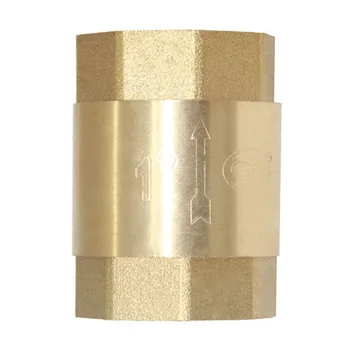 1'' NPT Brass Internal Threaded Air Compressor Check Valve Spring Vertical Check Valve Non Retrun Valve
1'' NPT Brass Internal Threaded Air Compressor Check Valve Spring Vertical Check Valve Non Retrun Valve