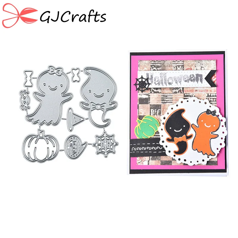 GJCrafts Halloween Dies Ghost Pumpkin Metal Cutting Dies New 2019 for Card Making Scrapbooking Embossing Stencil Craft Dies
GJCrafts Halloween Dies Ghost Pumpkin Metal Cutting Dies New 2019 for Card Making Scrapbooking Embossing Stencil Craft Dies