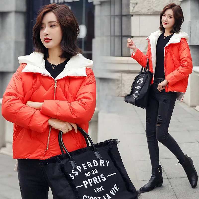 Down Jacket Cotton-padded Clothes Women's Short-Style Mixed Colors 2019 Winter New Style Korean-style Students Small Cotton-Padd
Down Jacket Cotton-padded Clothes Women's Short-Style Mixed Colors 2019 Winter New Style Korean-style Students Small Cotton-Padd