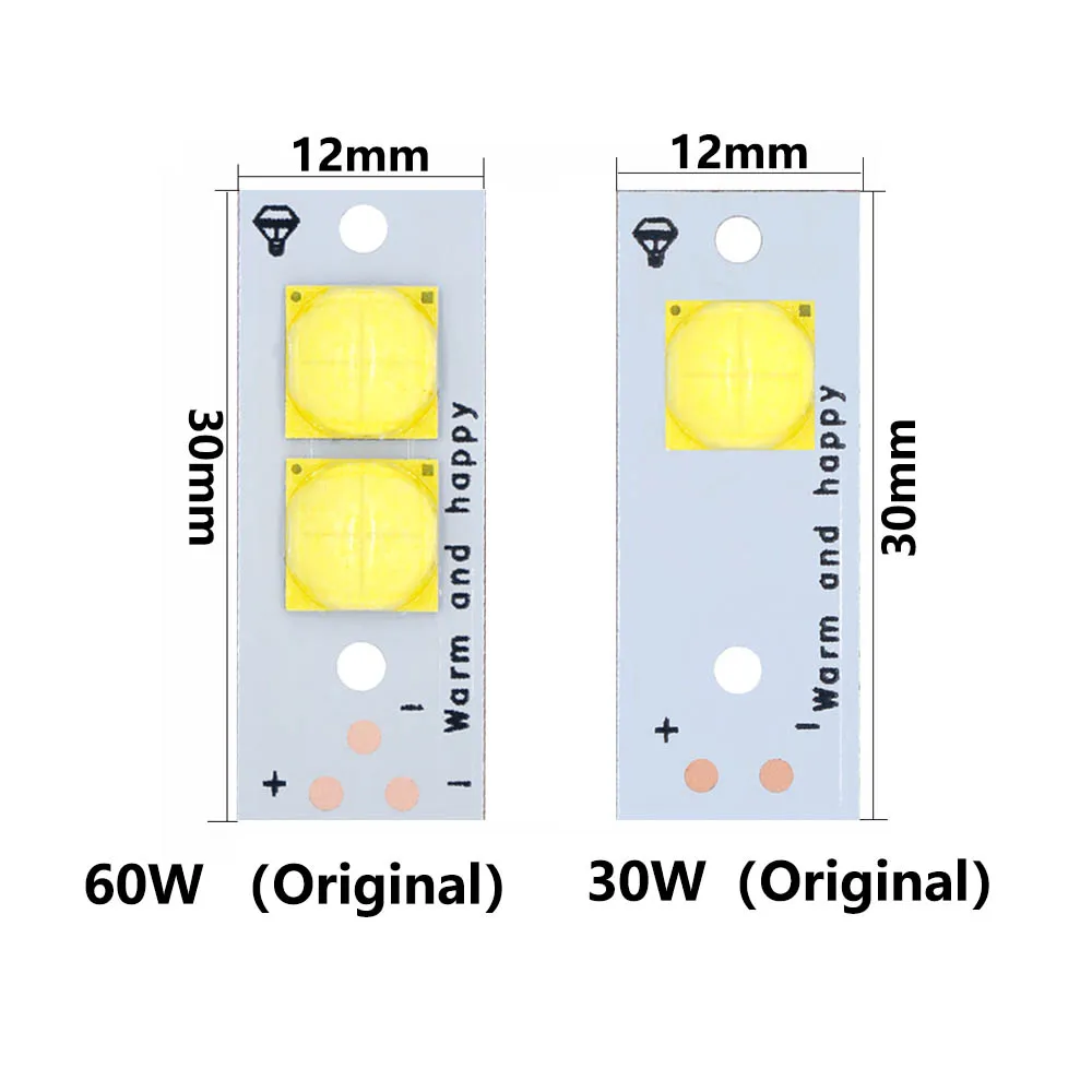 

LED COB Light 60W 30W Original CREE XPH70.2 High Power Car Headlight Bead Repair Parts DIY LED Kit Cold white 6500K car goods