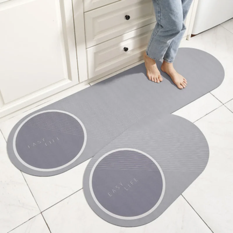 Kitchen Mats for Floor Door Mat Non-slip and Oil-proof Kitchen Mats Wipe and Wash-free Household Oil-absorbing Carpet 
Kitchen Mats for Floor Door Mat Non-slip and Oil-proof Kitchen Mats Wipe and Wash-free Household Oil-absorbing Carpet