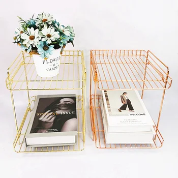 Retro 2 Layers Iron Wooden Storage Shelf Flower Pot Storage Rack Desktop Makeup Storage Holders Bedroom Home Decor
Retro 2 Layers Iron Wooden Storage Shelf Flower Pot Storage Rack Desktop Makeup Storage Holders Bedroom Home Decor