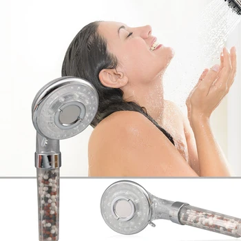 Handheld High Pressure Negative Ion Shower Head Bathroom Water Saving Filter Handheld Spray Nozzle 3 Mode Adjustable
Handheld High Pressure Negative Ion Shower Head Bathroom Water Saving Filter Handheld Spray Nozzle 3 Mode Adjustable