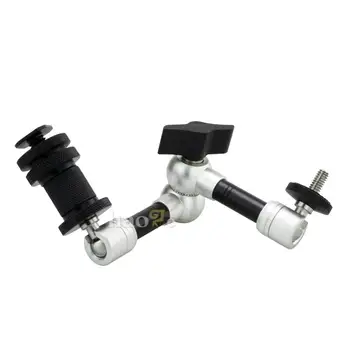 Haoge 7" Inch Adjustable Friction Articulating Magic Arm for DSLR Camera LCD Monitor LED Light
Haoge 7" Inch Adjustable Friction Articulating Magic Arm for DSLR Camera LCD Monitor LED Light