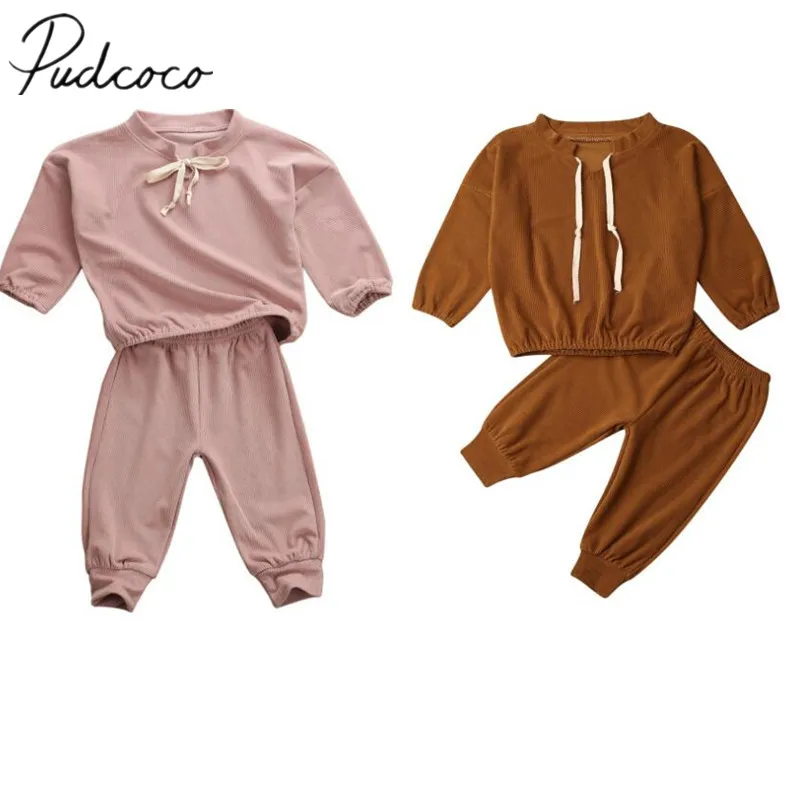 2019 Baby Spring Autumn Clothing Toddler Kid Baby Girl Corduroy Clothes Sweatshirt Top Pants Tracksuit Solid Outfit Set 1-5T
2019 Baby Spring Autumn Clothing Toddler Kid Baby Girl Corduroy Clothes Sweatshirt Top Pants Tracksuit Solid Outfit Set 1-5T