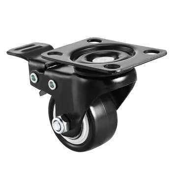uxcell 1.5 Inch Swivel Caster Wheels PU 360 Degree Top Plate Mounted Caster Wheel with Brake 110lb Capacity
uxcell 1.5 Inch Swivel Caster Wheels PU 360 Degree Top Plate Mounted Caster Wheel with Brake 110lb Capacity