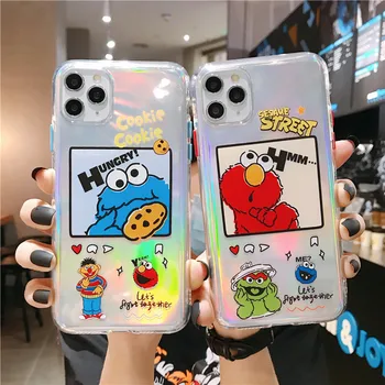 Cartoon Laser carving cute Rainbow Anti-fall Sesame Street For iphone 7 8Plus iphone X XR MAX 11 pro max Case Cover Phone Case
Cartoon Laser carving cute Rainbow Anti-fall Sesame Street For iphone 7 8Plus iphone X XR MAX 11 pro max Case Cover Phone Case