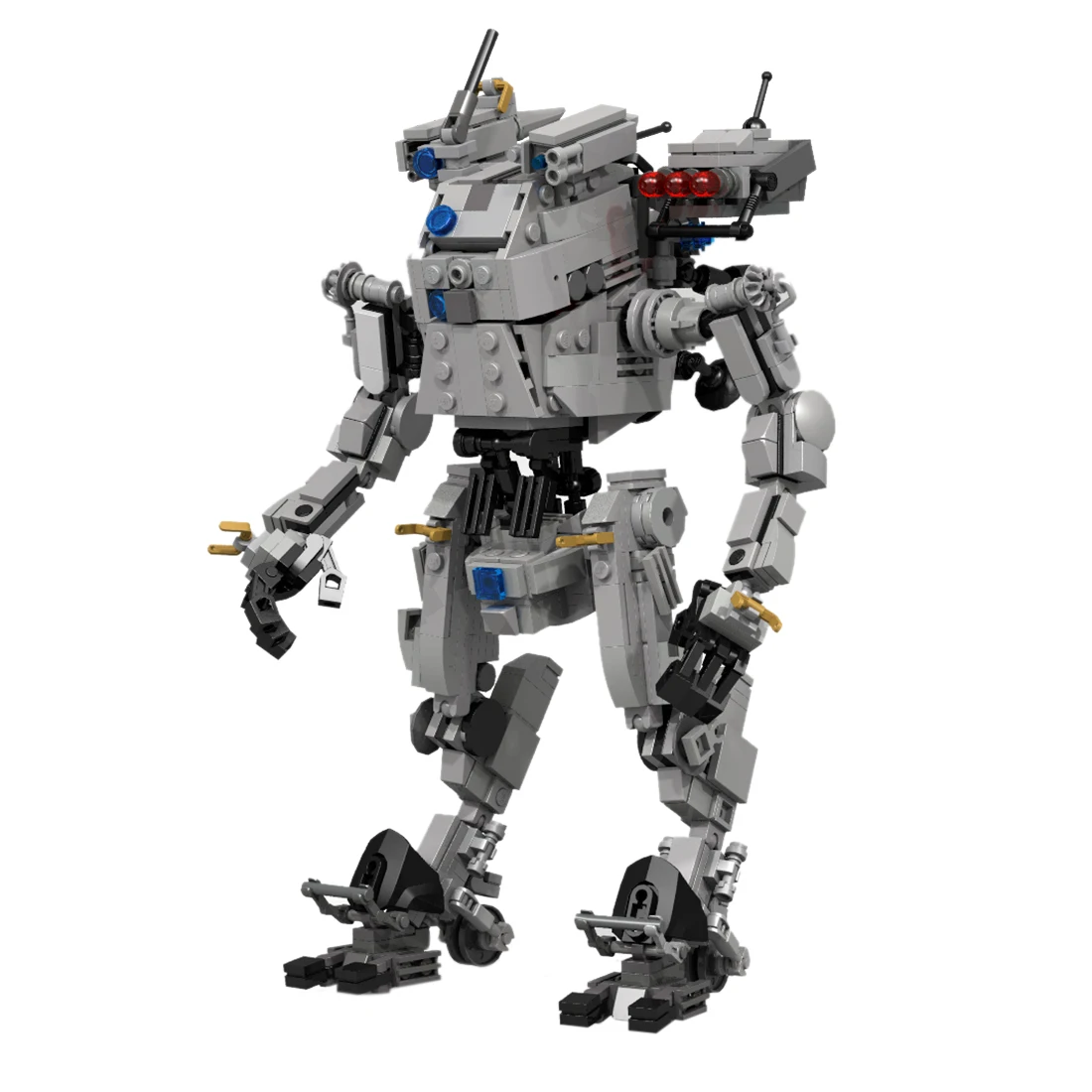 758Pcs STEM MOC Ranger Mecha Bricks Small Particle Building Blocks Educational Toy Set
758Pcs STEM MOC Ranger Mecha Bricks Small Particle Building Blocks Educational Toy Set