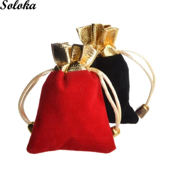 10pcs/lot 7x9cm Velvet Pouches Jewelry Packaging Display Drawstring Packing Wedding Bags Pouches Drawstring Bags
10pcs/lot 7x9cm Velvet Pouches Jewelry Packaging Display Drawstring Packing Wedding Bags Pouches Drawstring Bags