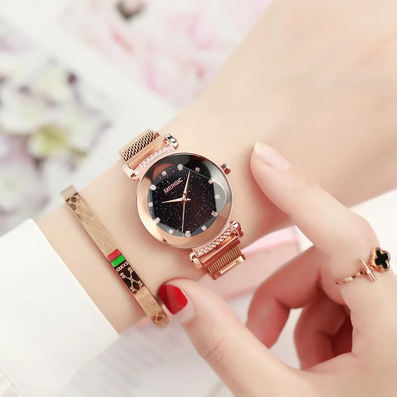 Maytouch Watch Shaking Voice Network redstar kong Surface Lazy Magnet Watch Strap INS han ri feng Students Fashion Manufacturers
Maytouch Watch Shaking Voice Network redstar kong Surface Lazy Magnet Watch Strap INS han ri feng Students Fashion Manufacturers
