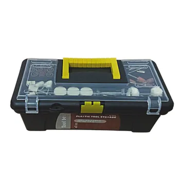 12" Plastic Tool Box size 315*155*115mm for Electric Drill Accessories Toolbox 12 Inch case Parts box Household receive a case
12" Plastic Tool Box size 315*155*115mm for Electric Drill Accessories Toolbox 12 Inch case Parts box Household receive a case