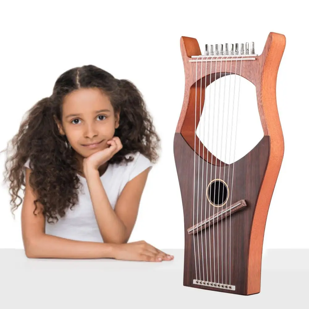 Lyre Violin Ten-string Portable Lyre Harp Stable Sound Quality Greek Instrument
Lyre Violin Ten-string Portable Lyre Harp Stable Sound Quality Greek Instrument