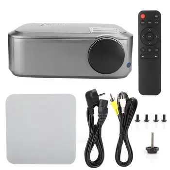 LCD 1080P HD Projector Mini Portable Home Cinema Theater Media Player 100-240V EU Plug home meeting projector
LCD 1080P HD Projector Mini Portable Home Cinema Theater Media Player 100-240V EU Plug home meeting projector