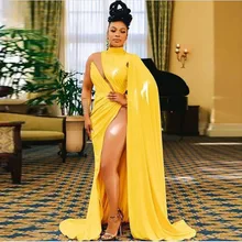 LORIE High Neck Arabic Evening Dresses Formal Cap Sleeve Prom Party Gowns Floor Length Elegant Celebrity Dress 
LORIE High Neck Arabic Evening Dresses Formal Cap Sleeve Prom Party Gowns Floor Length Elegant Celebrity Dress