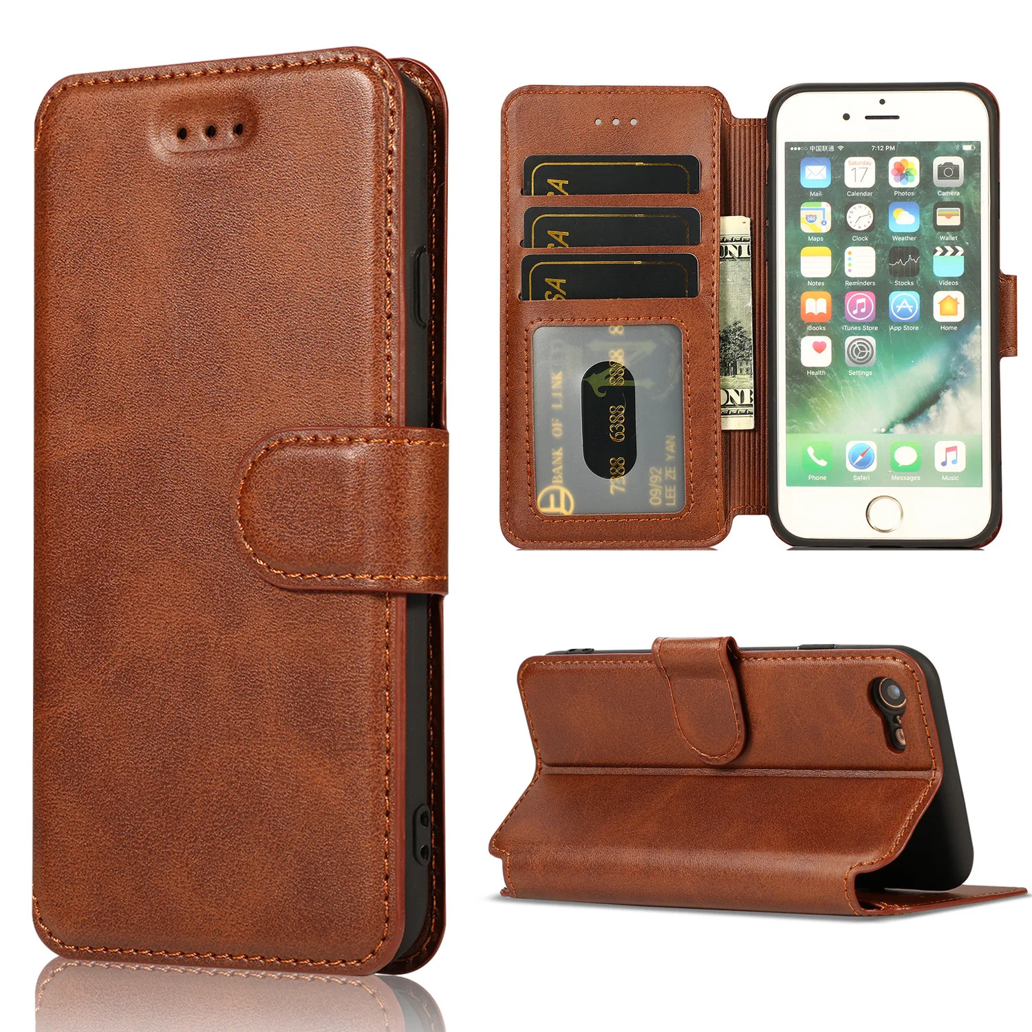 Multicard slot iphone xr case Flip over Pure leather protection for Apple X XsMAX 8Plus 7Plus Fall Proof TPU
Multicard slot iphone xr case Flip over Pure leather protection for Apple X XsMAX 8Plus 7Plus Fall Proof TPU
