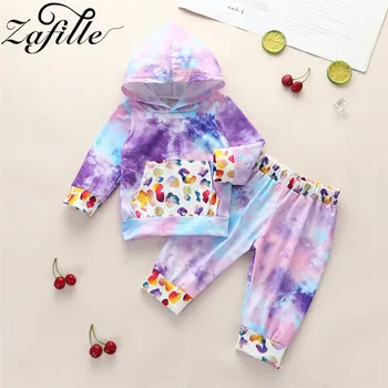 ZAFILLE 2020 Newborn Clothes Set Cotton Long Sleeve Tie-Dyed Hooded Outfit For Baby Girl Clothes Children Kids Clothes Girl Suit
ZAFILLE 2020 Newborn Clothes Set Cotton Long Sleeve Tie-Dyed Hooded Outfit For Baby Girl Clothes Children Kids Clothes Girl Suit