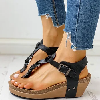 women summer sandals fashion solid wedge buckle strap women shoes pumps casual beach sandals ladies plus size shoes sandals
women summer sandals fashion solid wedge buckle strap women shoes pumps casual beach sandals ladies plus size shoes sandals