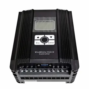 400W 24V wind solar hybrid MPPT (boost model) charger controller with LCD display, RS232 communication, dual 12A output port
400W 24V wind solar hybrid MPPT (boost model) charger controller with LCD display, RS232 communication, dual 12A output port