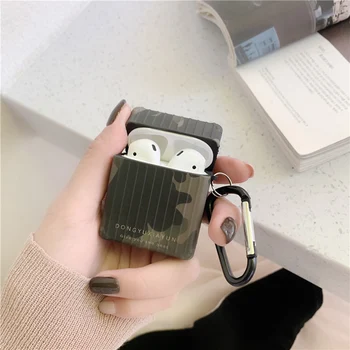For Airpods Silicone Case Shockproof Protector Cover Camouflage Suitcase Earphone Case For Apple Airpods Accessories
For Airpods Silicone Case Shockproof Protector Cover Camouflage Suitcase Earphone Case For Apple Airpods Accessories
