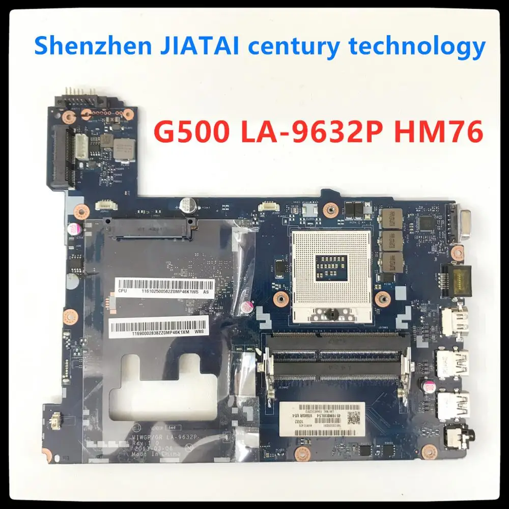 VIWGP/GR LA-9632P LAPTOP MOTHERBOARD FOR LENOVO G500 NOTEBOOK PC MAINBOARD HM76 SUPPORT core I3 I5 I7 processo DDR3 100% TEST OK
VIWGP/GR LA-9632P LAPTOP MOTHERBOARD FOR LENOVO G500 NOTEBOOK PC MAINBOARD HM76 SUPPORT core I3 I5 I7 processo DDR3 100% TEST OK