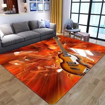 Creative Flame Guitar Pattern Carpets for living Room Bedroom Area Rugs Child Room Play Mats Custom Logo 3D Printing Home Carpet
Creative Flame Guitar Pattern Carpets for living Room Bedroom Area Rugs Child Room Play Mats Custom Logo 3D Printing Home Carpet