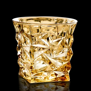 European-Style Household Wine Glass Large Crystal Glass Whiskey Cup Gold-Plated Distilled Beverage Brandy Beer Tea Cup
European-Style Household Wine Glass Large Crystal Glass Whiskey Cup Gold-Plated Distilled Beverage Brandy Beer Tea Cup