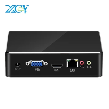 XCY Mini PC Intel Core i7 7500U i5 7200U i3 7100U DDR3L mSATA 4K HDMI VGA 2.4/5.0G WiFi Bluetooth Gigabit LAN 6xUSB Windows 10
XCY Mini PC Intel Core i7 7500U i5 7200U i3 7100U DDR3L mSATA 4K HDMI VGA 2.4/5.0G WiFi Bluetooth Gigabit LAN 6xUSB Windows 10