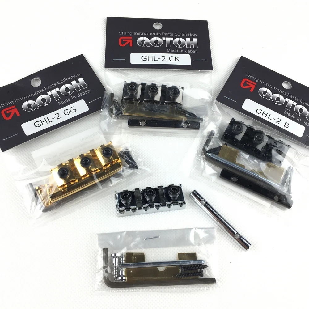 1 Set Original Genuine GOTOH GHL-2 Locking Nut For Electric Guitar 43MM MADE IN JAPAN
1 Set Original Genuine GOTOH GHL-2 Locking Nut For Electric Guitar 43MM MADE IN JAPAN