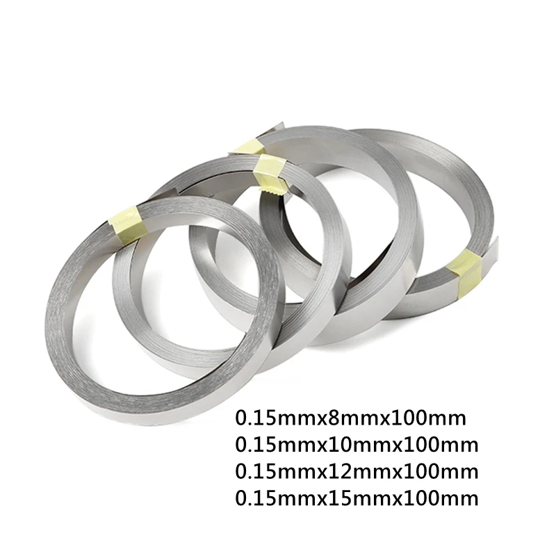 1 Roll 10m 0.15mm 18650 Li-ion Battery Nickel Sheet Plate Nickel Plated Steel Belt Strip Connector Spot Welding Battery Welder
1 Roll 10m 0.15mm 18650 Li-ion Battery Nickel Sheet Plate Nickel Plated Steel Belt Strip Connector Spot Welding Battery Welder
