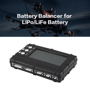 3 in1 Battery Balancer LiPo/LiFe 2-6s Balancing Discharger Voltage Meter Tester LCD Screen Register JST Connector for RC Model
3 in1 Battery Balancer LiPo/LiFe 2-6s Balancing Discharger Voltage Meter Tester LCD Screen Register JST Connector for RC Model