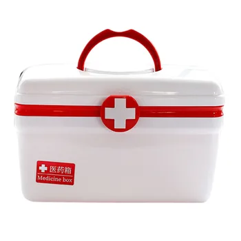 17.5 x 27.5 x 17.5cm Household Medicine Box First Aid Kit Portable Storage Box first aid box plastic storage case Drop Shipping
17.5 x 27.5 x 17.5cm Household Medicine Box First Aid Kit Portable Storage Box first aid box plastic storage case Drop Shipping
