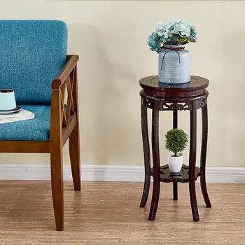 Solid wood flower stand Chinese wooden household living room storage bonsai pots frame single flower shelf indoor
Solid wood flower stand Chinese wooden household living room storage bonsai pots frame single flower shelf indoor