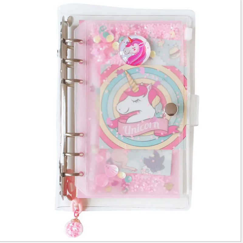 A5/A6 1pcs New diary cute cartoon unicorn diy notebook girl heart account diary plan notebook loose-leaf notebook diary gift 
A5/A6 1pcs New diary cute cartoon unicorn diy notebook girl heart account diary plan notebook loose-leaf notebook diary gift