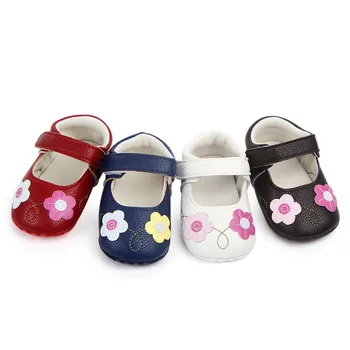 Lovely Flower Baby Shoes Infants Girls Crib Shoes Newborn PU Leather Shoes Soft Sole Antislip Baby Shoes 
Lovely Flower Baby Shoes Infants Girls Crib Shoes Newborn PU Leather Shoes Soft Sole Antislip Baby Shoes