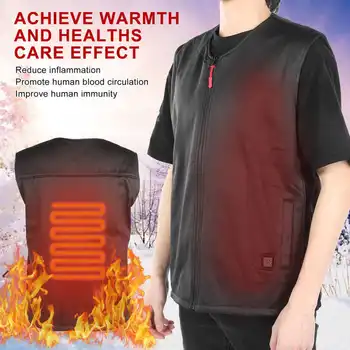 USB Electric Heating Vest Waterproof Temperature Adjustment Warm Heated Waistcoat Thermal Keeping Sleeveless Jackets Braces a
USB Electric Heating Vest Waterproof Temperature Adjustment Warm Heated Waistcoat Thermal Keeping Sleeveless Jackets Braces a