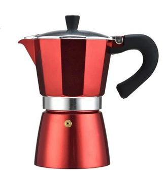 240Ml Mocha Latte Coffee Maker Italian Moka Espresso Cafeteira Percolator Pot Stovetop Coffee Maker
240Ml Mocha Latte Coffee Maker Italian Moka Espresso Cafeteira Percolator Pot Stovetop Coffee Maker