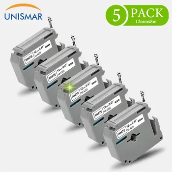 Unismar 5PK MK231 Replace for Brother MK Tapes MK-231 Black on White 12mm LabelMaker PT-45M PT-100 PT-110 PT-55 PT-55BM PT-65
Unismar 5PK MK231 Replace for Brother MK Tapes MK-231 Black on White 12mm LabelMaker PT-45M PT-100 PT-110 PT-55 PT-55BM PT-65