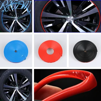 8m Car Wheel Hub Decorative Strip Auto Rim/Tire Protection for Toyota Corolla Camry CHR RAV4 avensis yaris auris Cruiser
8m Car Wheel Hub Decorative Strip Auto Rim/Tire Protection for Toyota Corolla Camry CHR RAV4 avensis yaris auris Cruiser