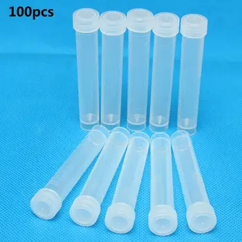 100Pcs/Set 5ml Plastic Test Tube Simple Design Test Tube Transparent Clear Plastic Test Tubes Vials With Push Caps
100Pcs/Set 5ml Plastic Test Tube Simple Design Test Tube Transparent Clear Plastic Test Tubes Vials With Push Caps