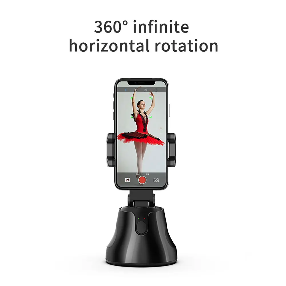 Auto Smart Shooting Selfie Stick 360 degree Object Tracking Holder Photo Follower Rotation Face Tracking Camera Phone Holder
Auto Smart Shooting Selfie Stick 360 degree Object Tracking Holder Photo Follower Rotation Face Tracking Camera Phone Holder