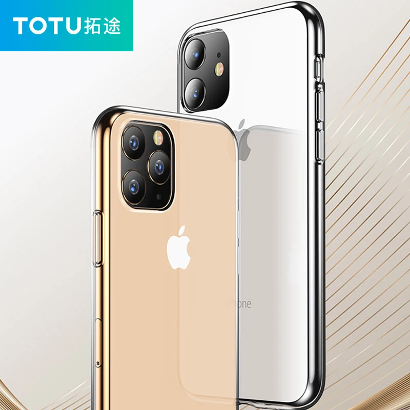 TOTU Case For iPhone 11 Pro Max 2019 Case Soft Silicone Slim Transparent TPU Cover iPhone Xs Max XR X 7 8 Plus XI Case Coque
TOTU Case For iPhone 11 Pro Max 2019 Case Soft Silicone Slim Transparent TPU Cover iPhone Xs Max XR X 7 8 Plus XI Case Coque
